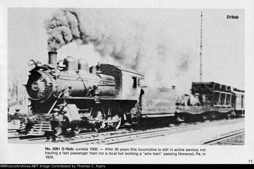 "Class 'D' Locomotives," Page 73, 1981